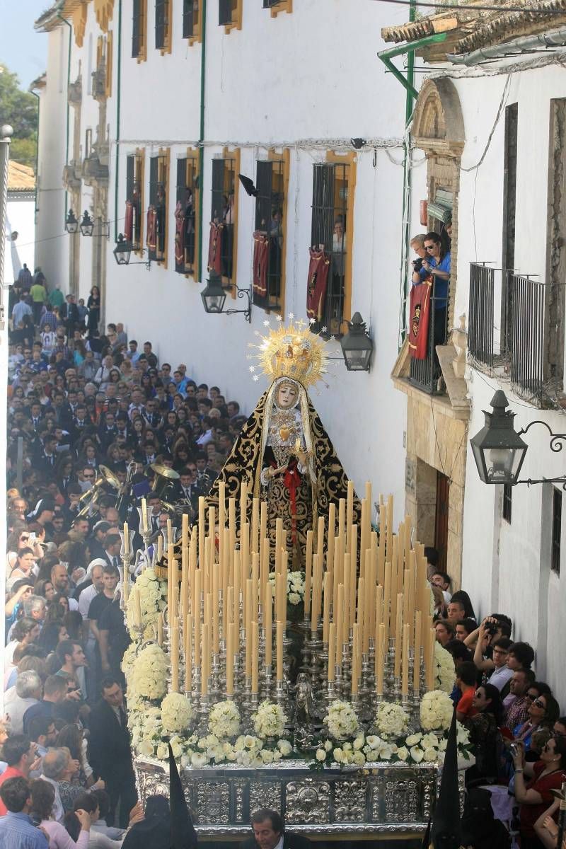 Imágenes del Viernes Santo en Córdoba