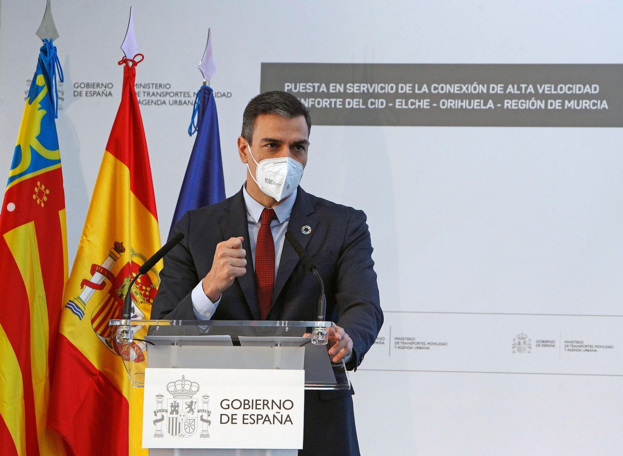 Así fue la inauguración de la nueva línea de AVE de Orihuela