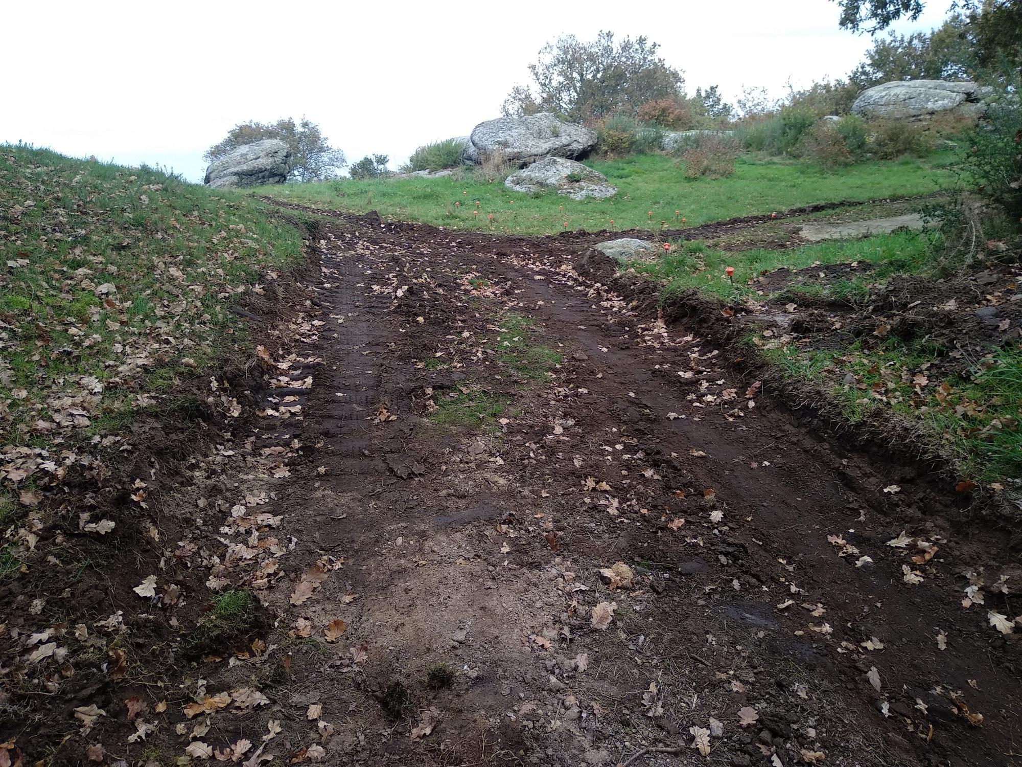 Estado de las obras en el Castrro de Toiriz