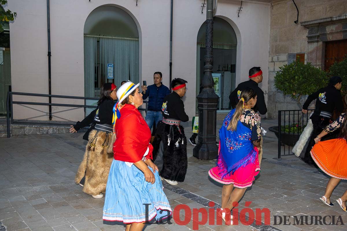 La comunidad ecuatoriana en Caravaca celebra la Virgen de ‘El Quinche’