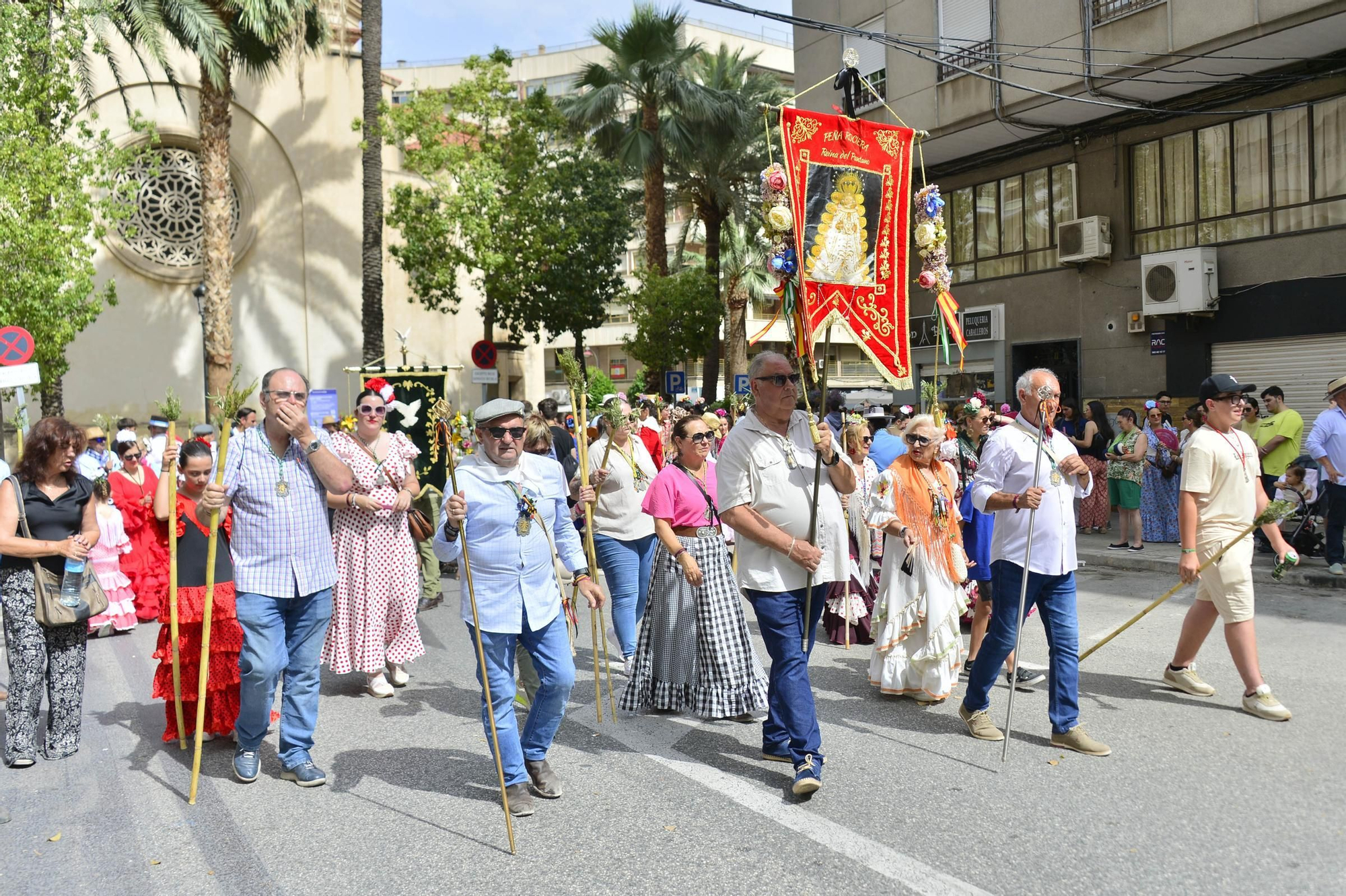 Salida de La Romería del Rocío