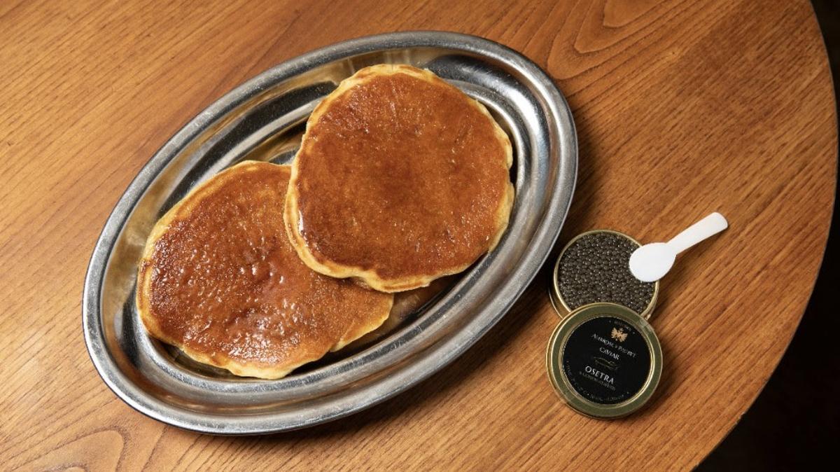 Tortitas con caviar, ¿por qué no?
