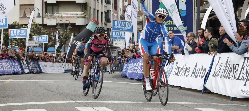 Primera etapa de la 61.ª edición de la Vuelta a Asturias: Oviedo-Pola de Lena