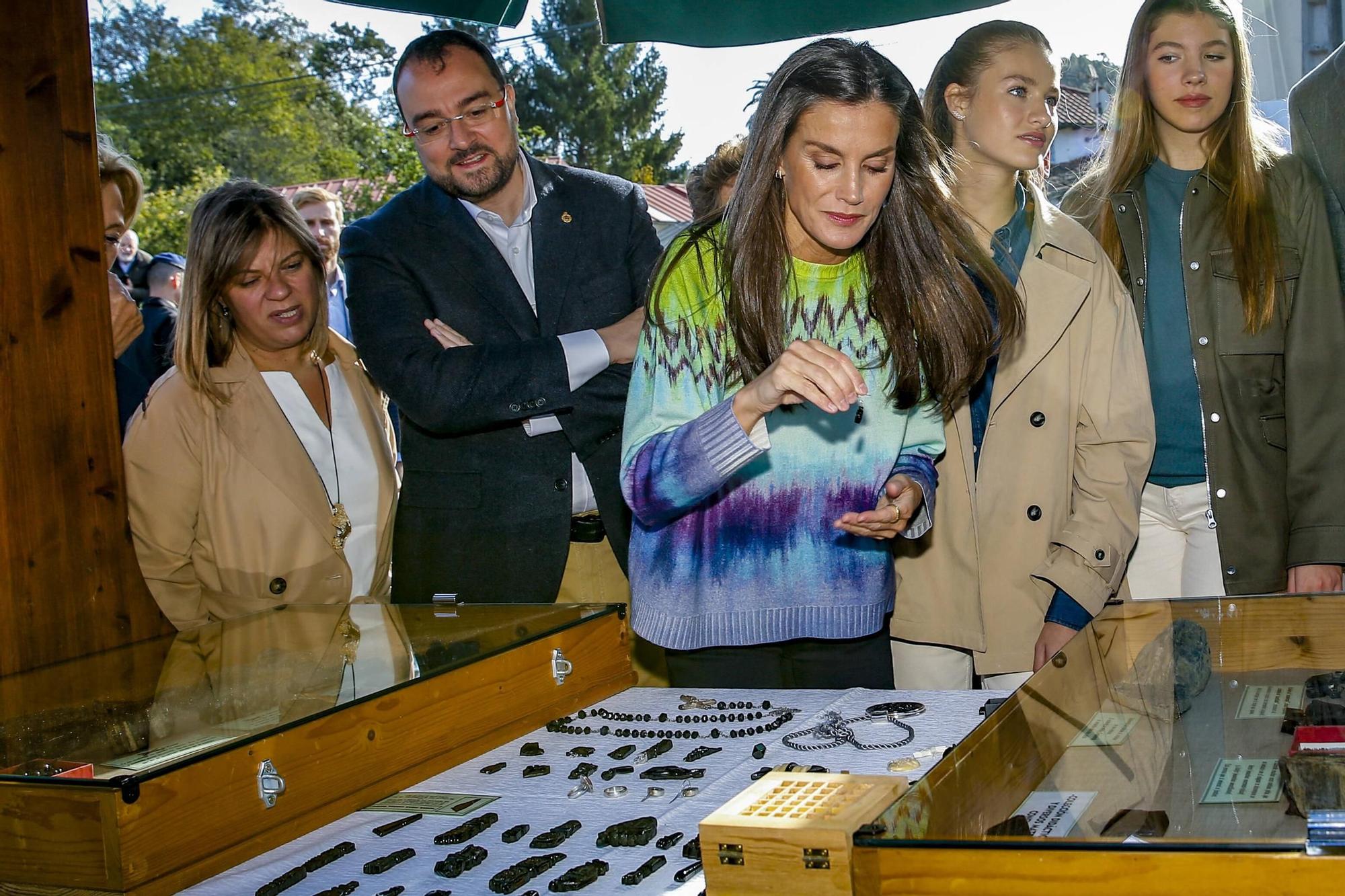 La Familia Real visita Arroes, Peón y Candanal, "Pueblo Ejemplar" 2023