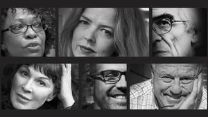 Rita Dove, Christina Rosenvinge, Lluís Solà, Mary Jo Bang, Manuel Forcano y Leo Bassi.