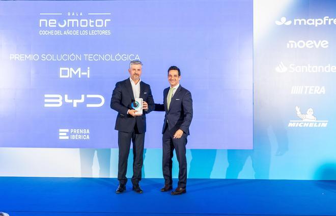BYD recibe el Premio Mejor Solución Tecnológica por su tecnología Dual Mode DM-i