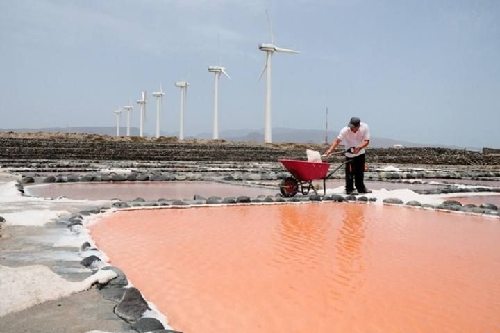 Reportaje en las Salinas de Tenefe en Pozo Izquierdo