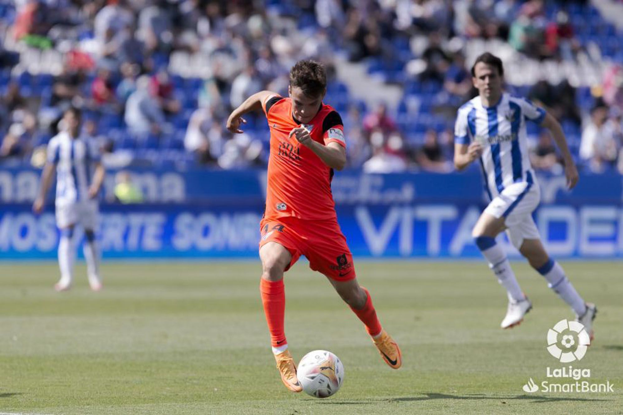 Las imágenes del CD Leganés - Málaga CF