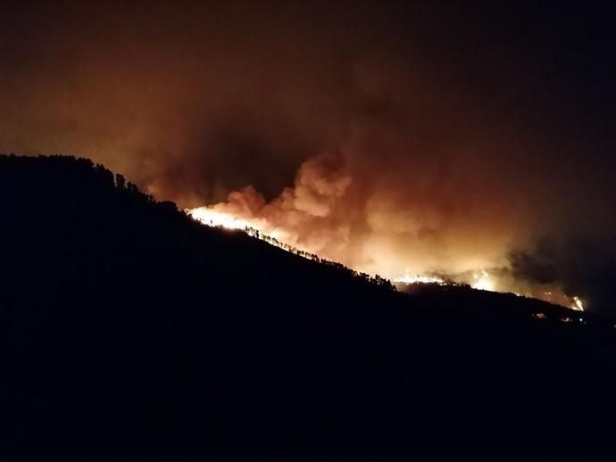 Incendio en Garafía (La Palma)