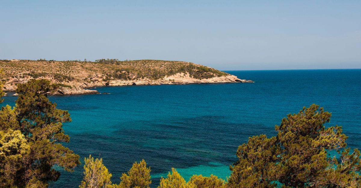 Port Sant Miquel, in Sant Joan.