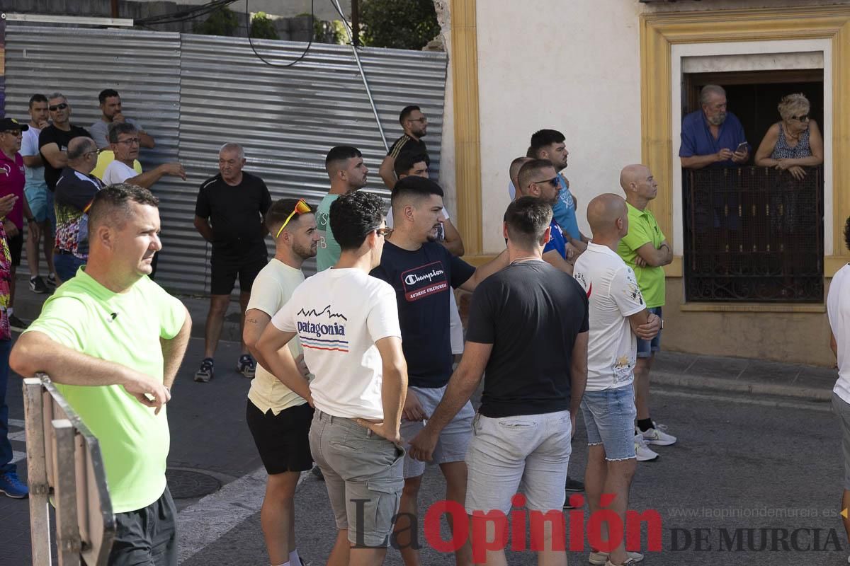 Cuarto encierro en las Fiestas de Moratalla
