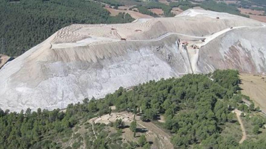 El runam del Cogulló de Sallent des d&#039;una perspectiva aèria