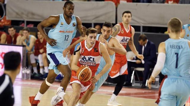 Guillem Jou en un partit.