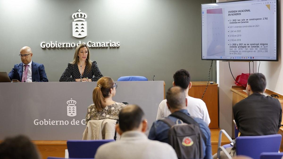 El Gobierno de Canarias explica el contenido de la ley de alquiler vacacional.