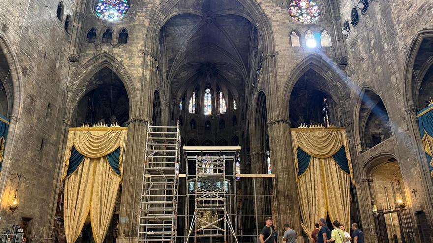 VÍDEO | Girona ultima la seva transformació en el regne de Corona per al rodatge d'"Enredados"