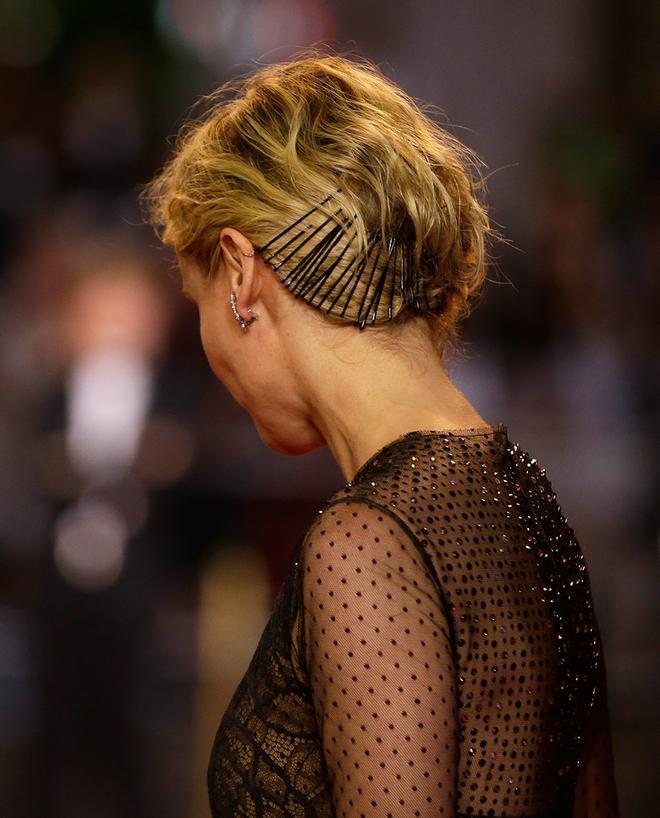 Peinado con horquillas de Diane Kruger