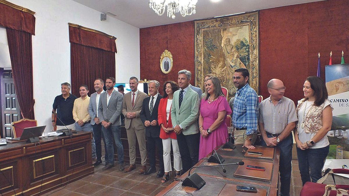 Constitución de la Asociación de municipios del Camino.