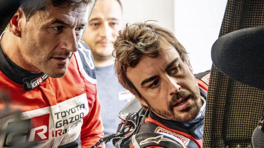 Alonso y Marc Coma preparan el Dakar