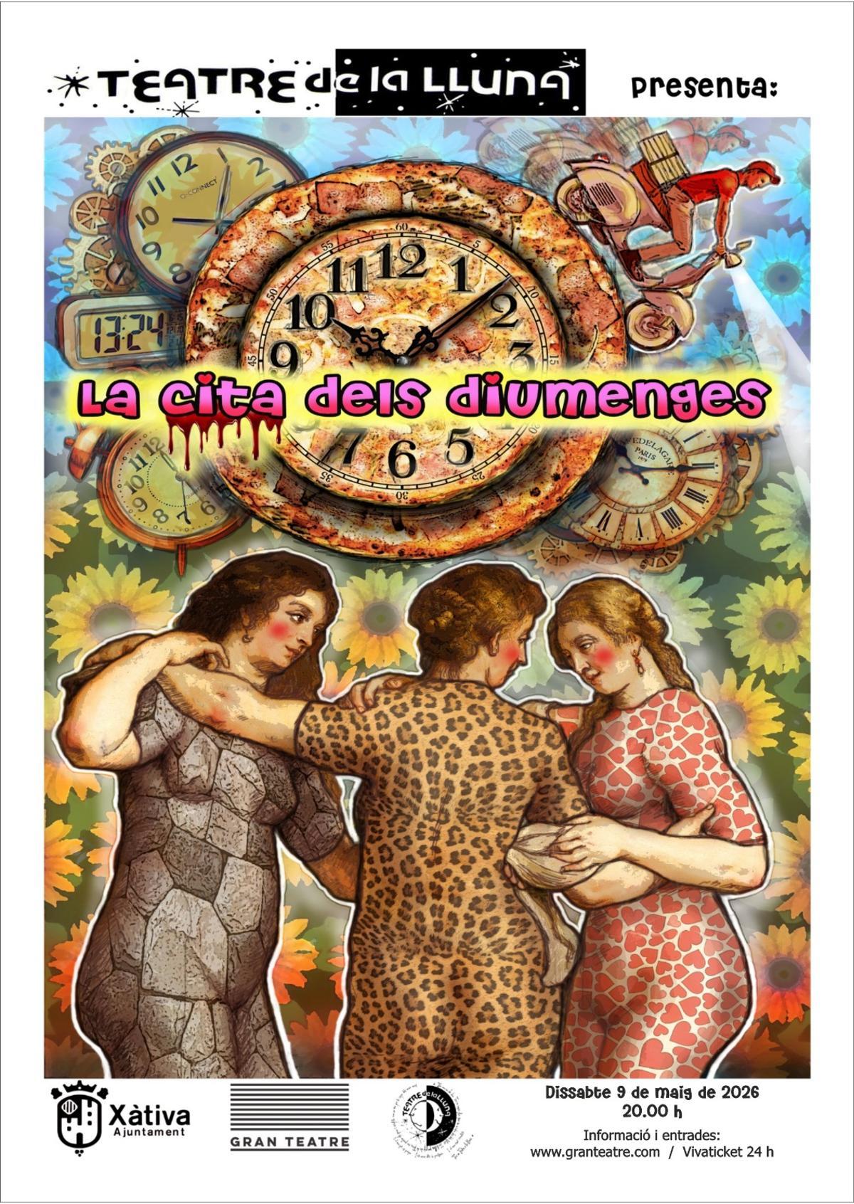 Cartel de "La cita dels diumenges".