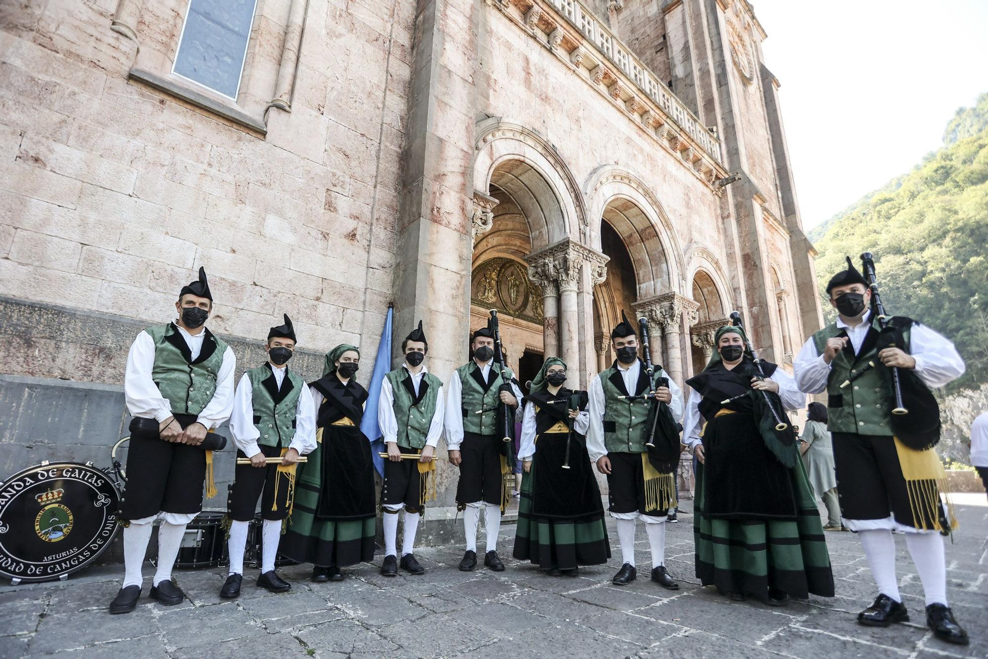 Así se celebró el Día de Asturias en Covadonga