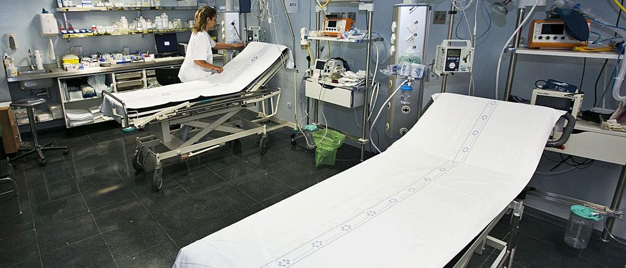 Imagen de una de las áreas ubicadas en el Hospital Virgen de la Peña. |