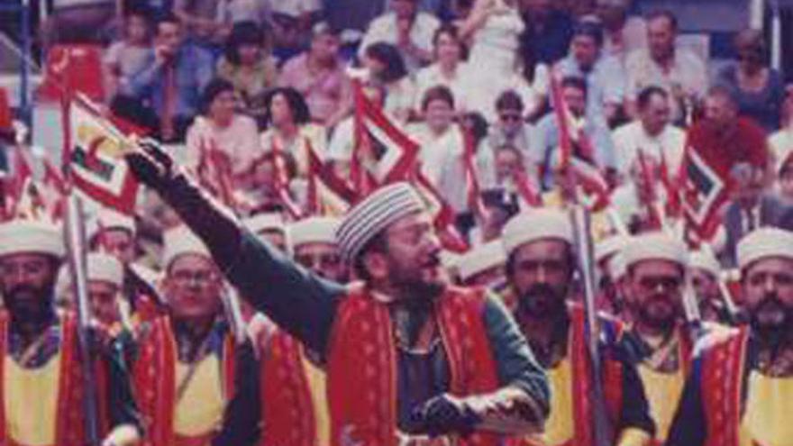 Manuel Díaz en plena &quot;faena&quot;.