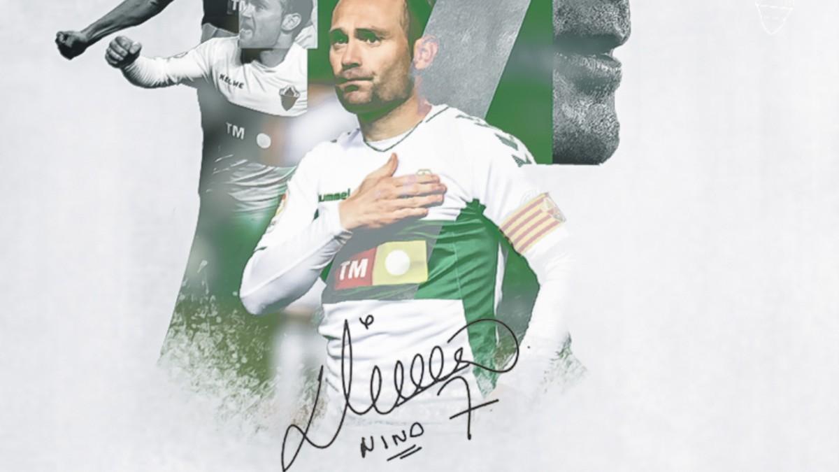 El Elche homenajeó a la leyenda en un fotomontaje