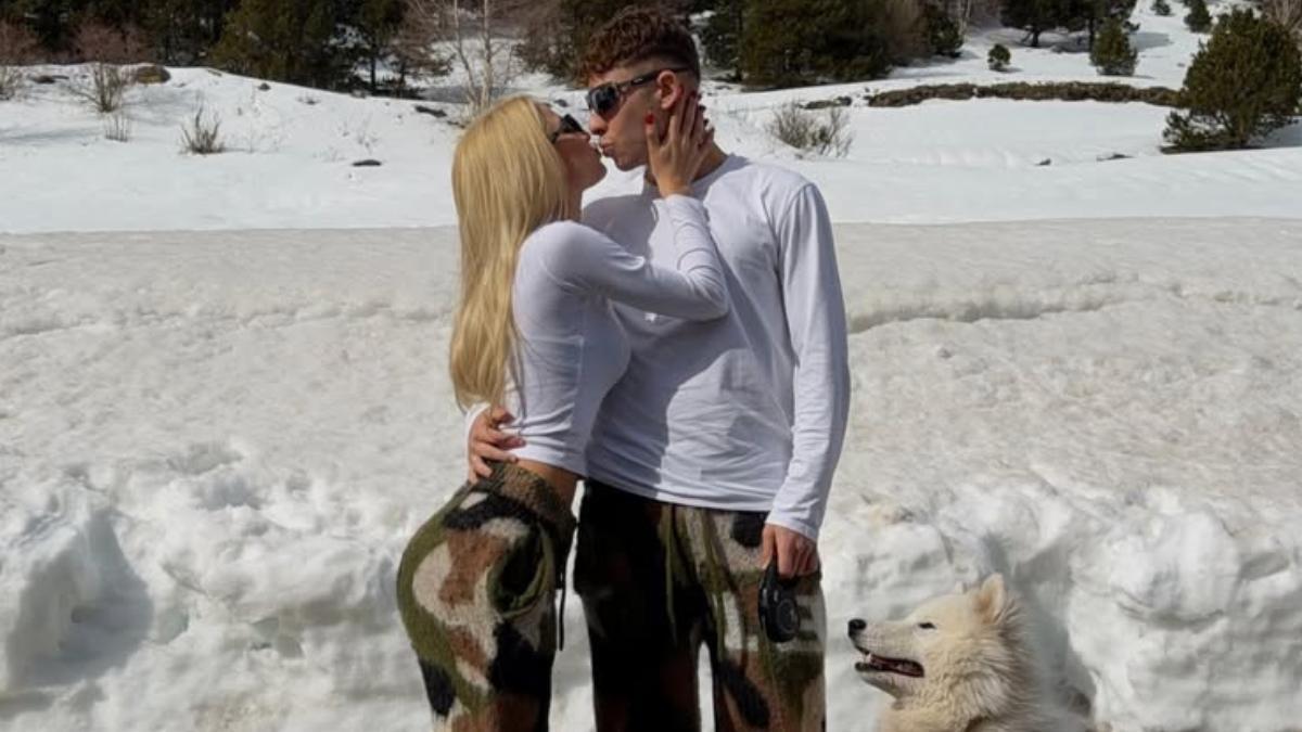 Fermín López aprovechó los días de descanso para viajar a Andorra