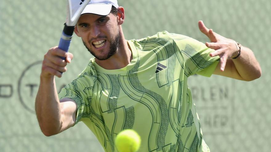 Dominic Thiem hat den Spaß am Tennisspielen wiedergefunden. Auf Mallorca flog er aber in der ersten Runde raus.  | FOTO: BORRÀS