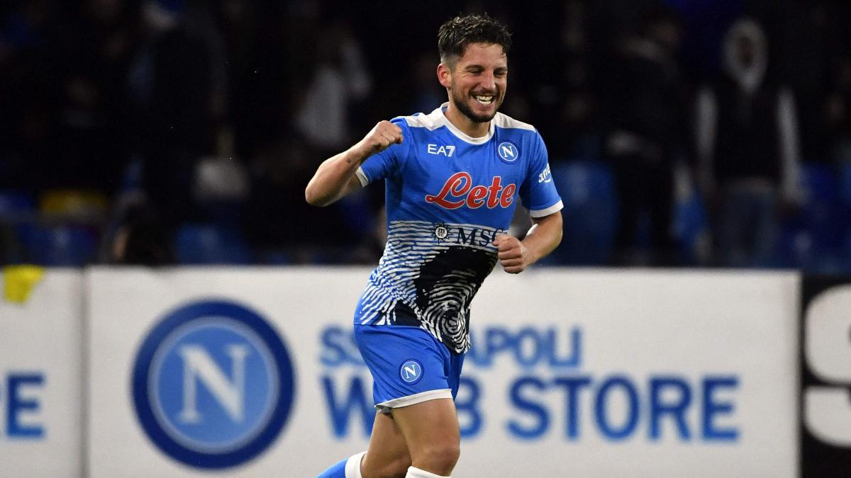 Mertens, jugador del Nápoles