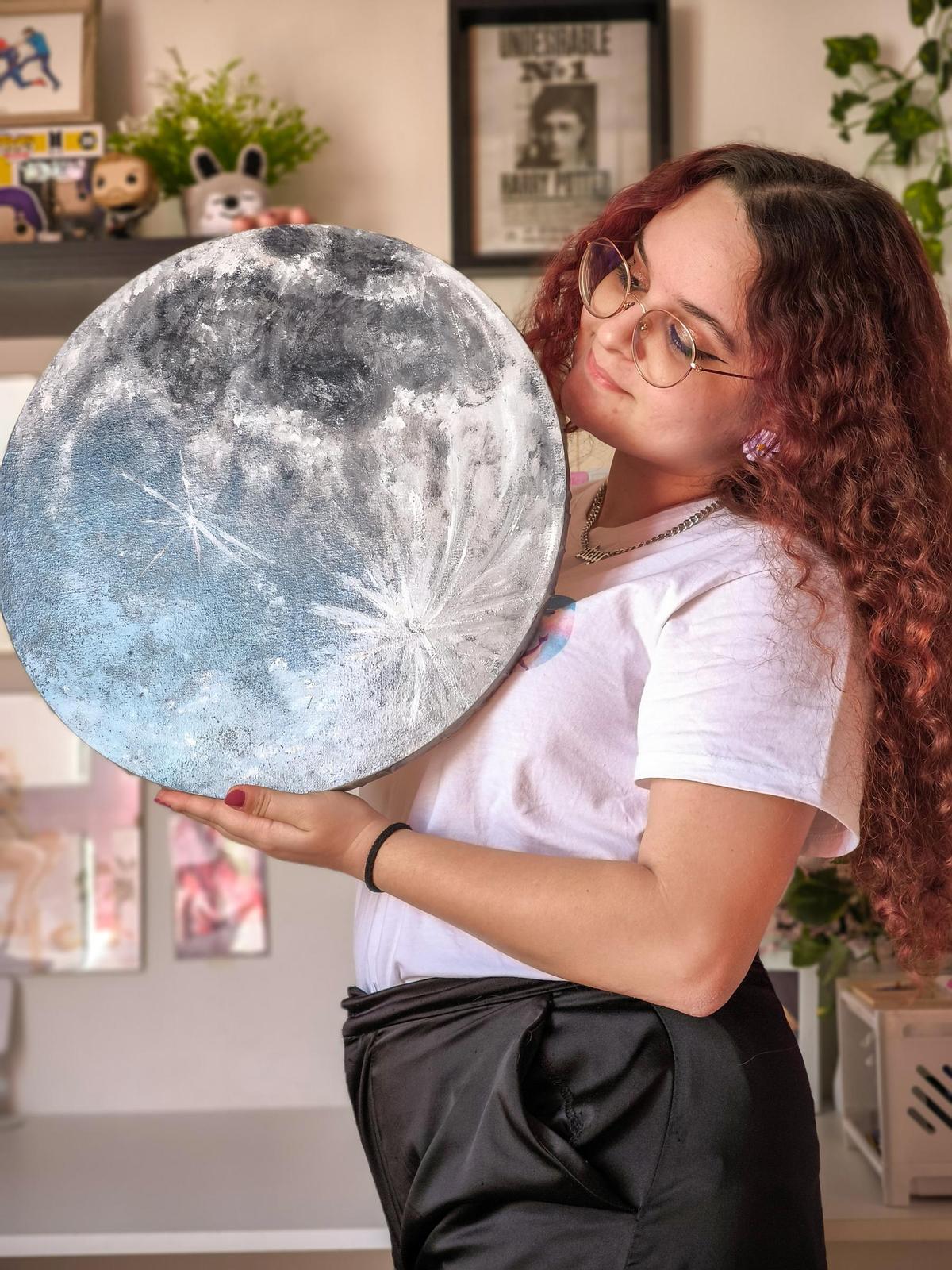 La ilustradora Cristina Chirino.