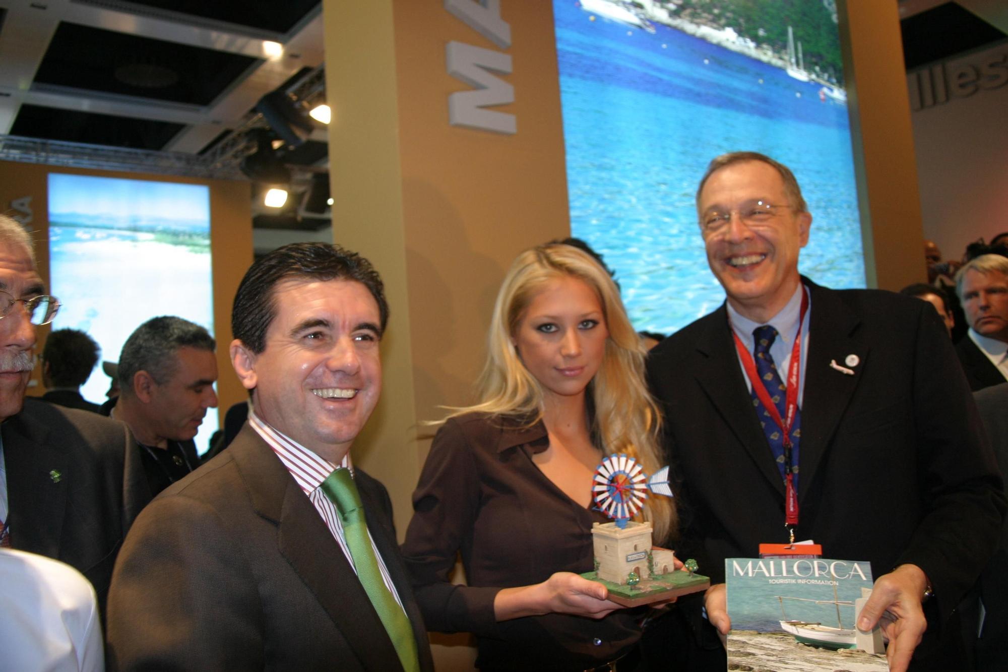 Anna Kounikova con el presidente del Govern en 2006