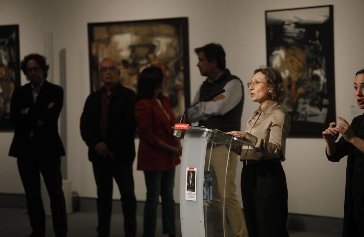 El Niemeyer monta la antológica que "se echaba de menos de Juana Francés"