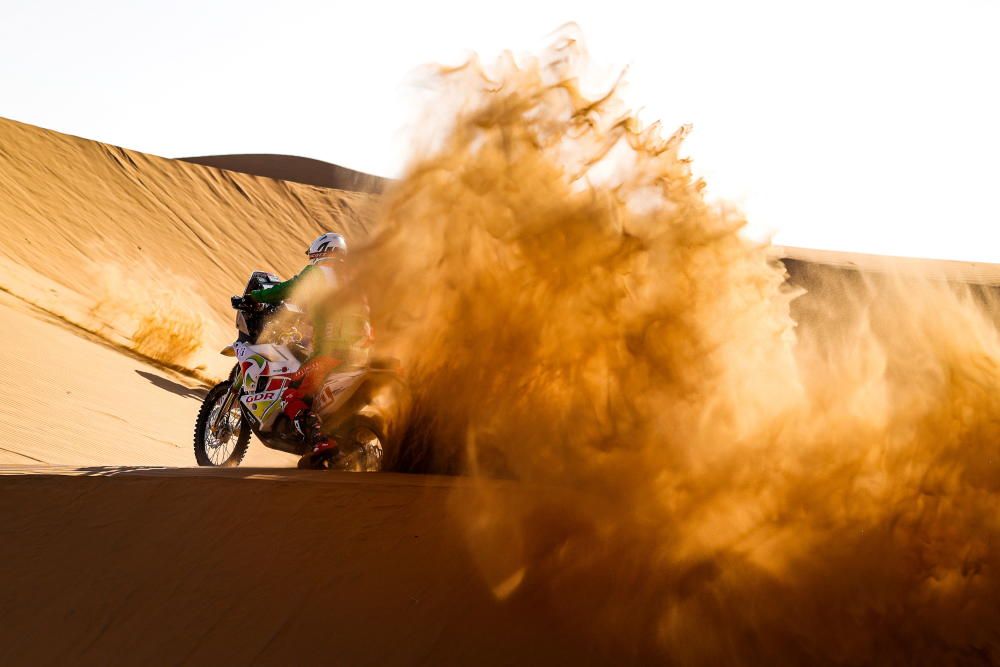 La 13ª etapa del Dakar, en imágenes