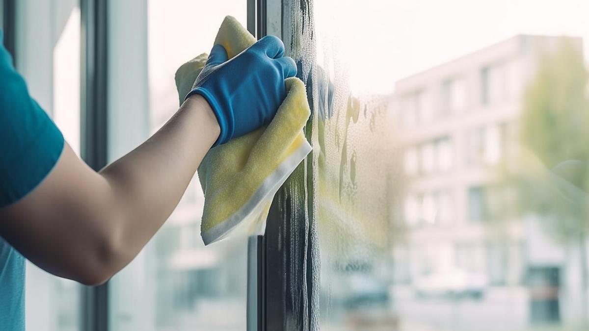 LIMPIAR VENTANAS FÁCIL 1 Limpia los cristales sin abrir las ventanas de  casa: la solución más efectiva