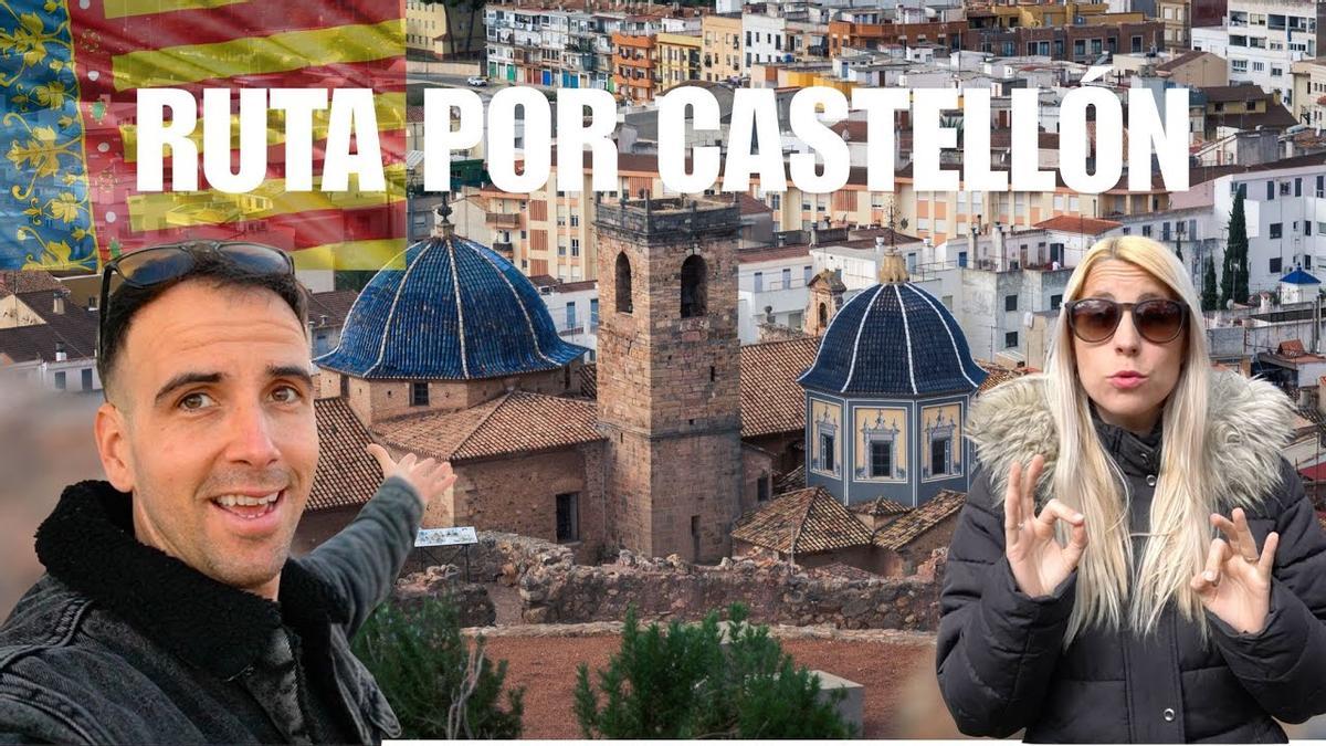 Imagen de Javi y Alicia, que visitaron sobre ruedas Castellón y contaron su experiencia.