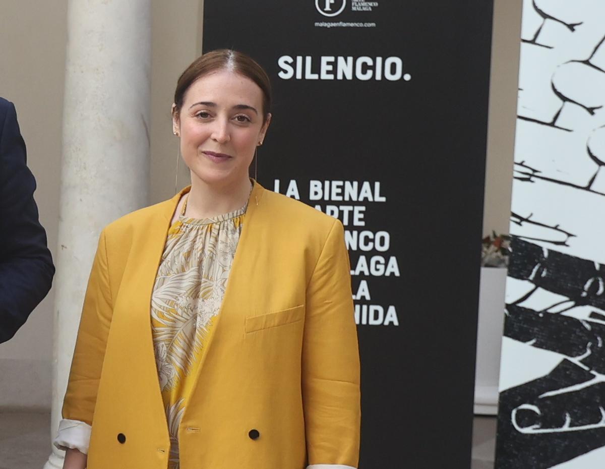 Alicia Navarro, investigadora y comisaria del ciclo de conferencias 'Negritud, Las Memorias Fronterizas del Flamenco', en la Bienal de Flamenco de Málaga.