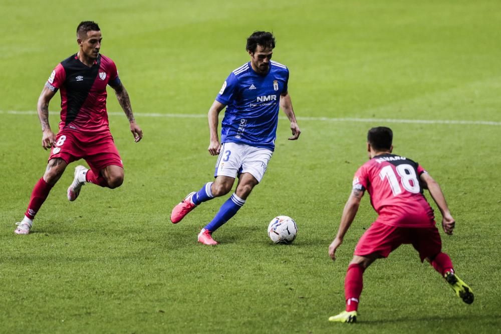 Real Oviedo - Rayo Vallecano, en imágenes