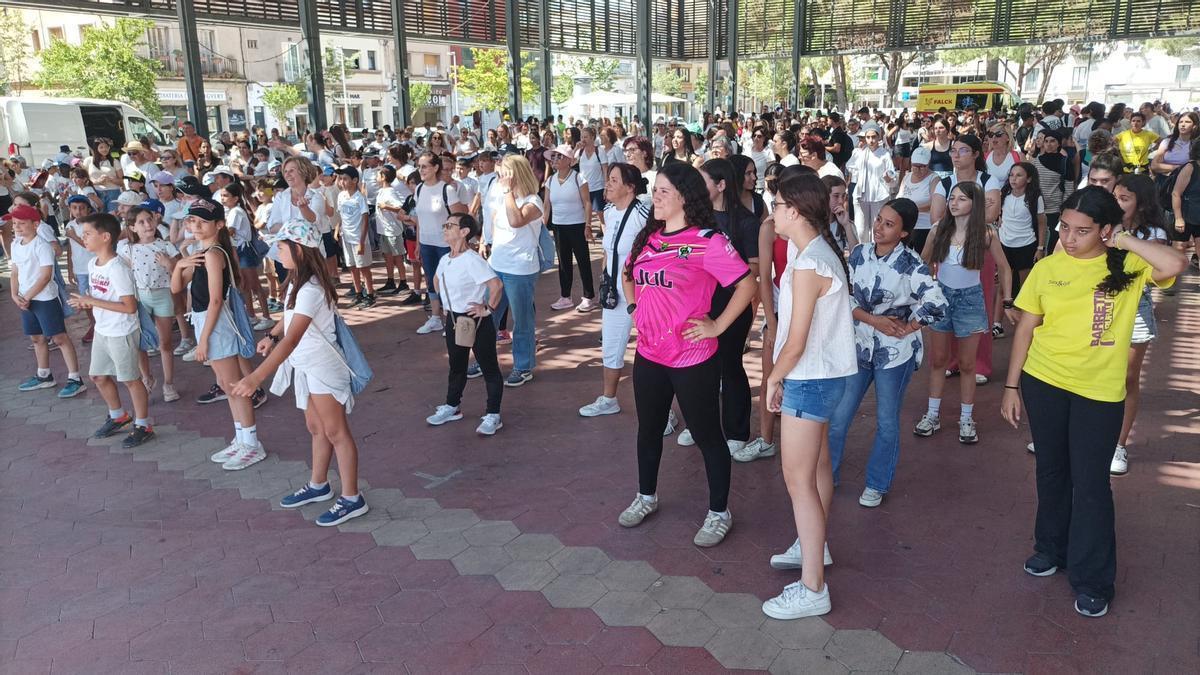 Figueres omple la plaça Catalunya per defensar els drets de les persones grans