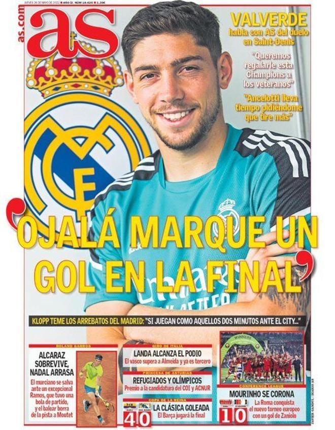 Las portadas de la prensa deportiva de hoy, 26 de mayo