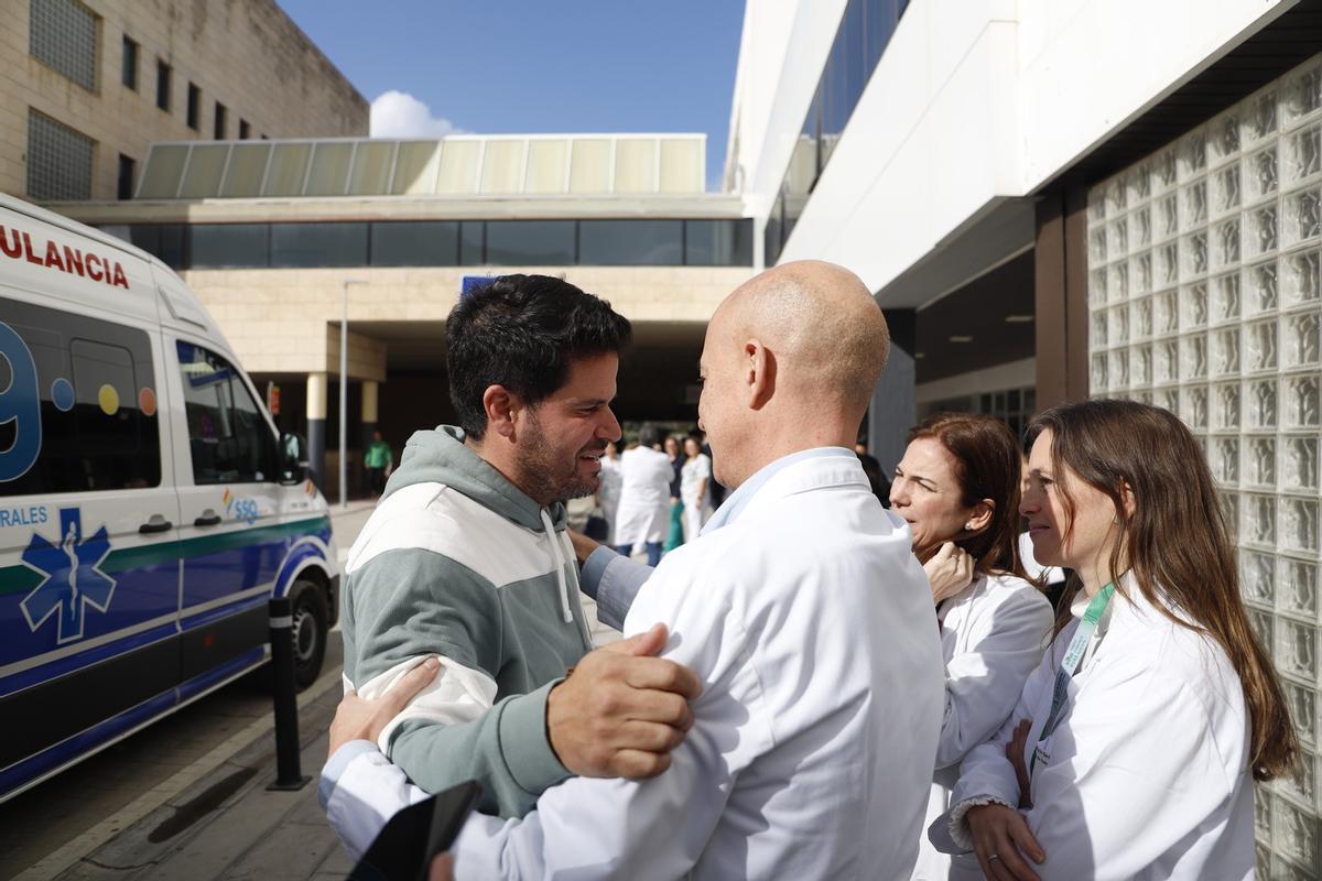 Dos menores que viajaban en el Alvia accidentado en Adamuz salen del hospital Reina Sofia de Córdoba