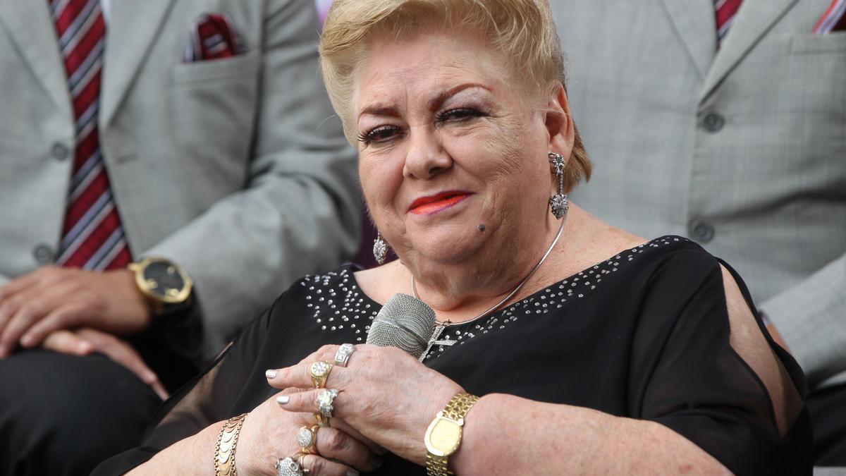 Paquita la del Barrio, la cantante que combate el machismo desde el escenario.