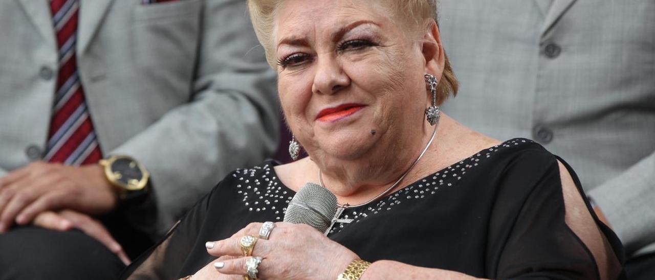 Paquita la del Barrio, la cantante que combate el machismo desde el escenario.