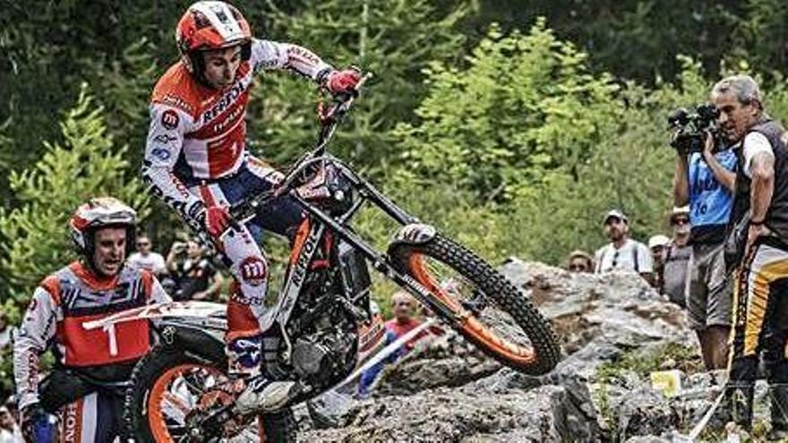 Toni Bou, durant un dels trials guanyats aquesta temporada