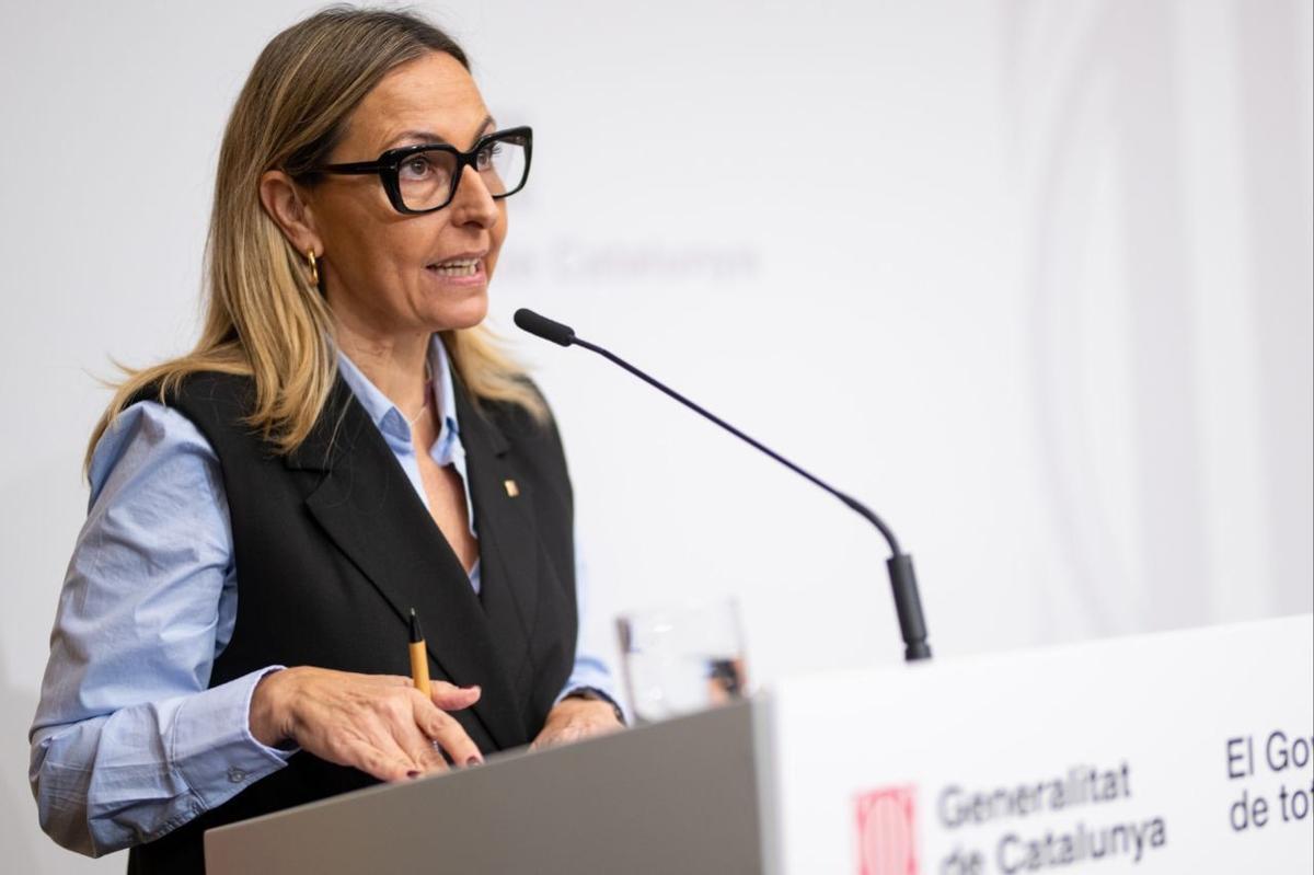 La consellera de Igualtat i Feminisme, Eva Menor