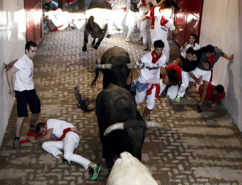 Último encierro de las Fiestas de San Fermín 2015