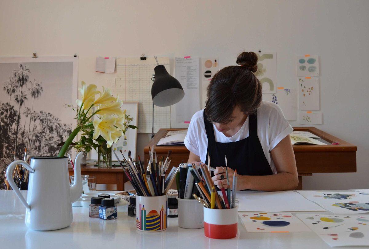 Momento creativo en Indi & Cold