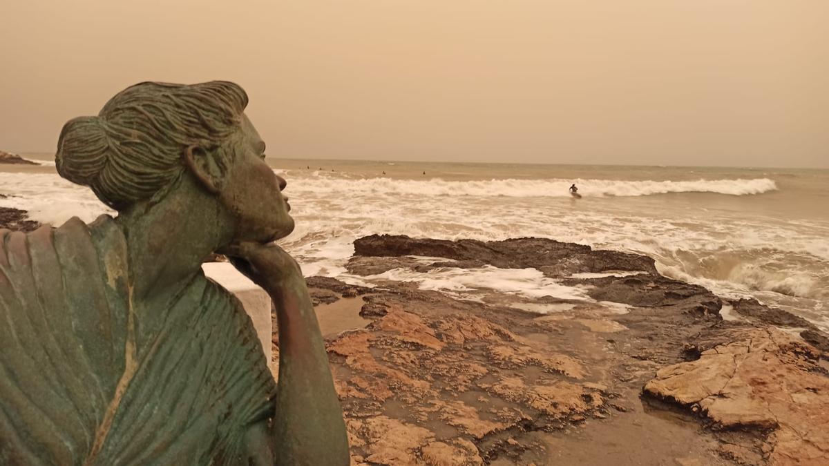 Polvo sahariano sobre Torrevieja