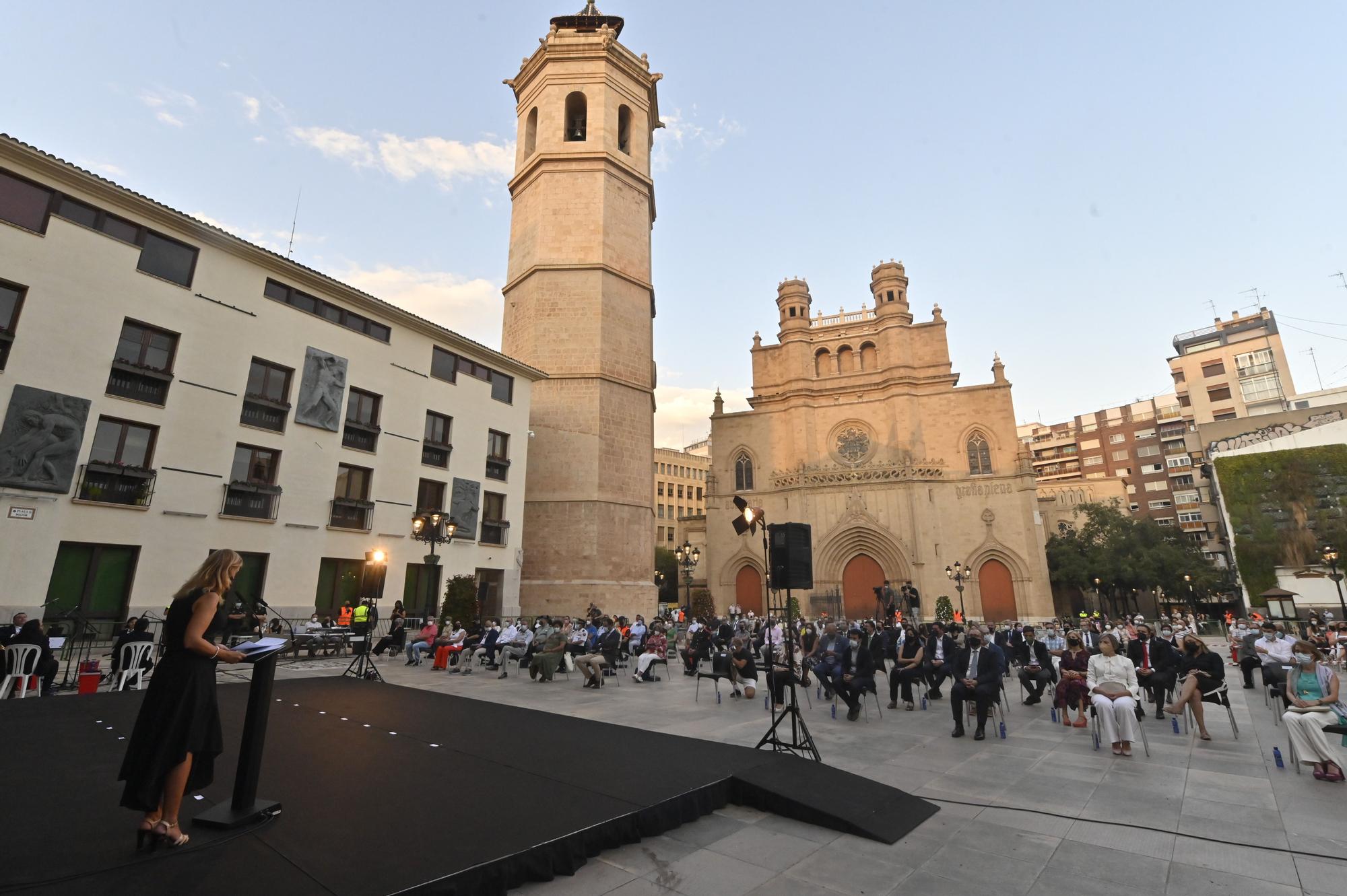 Las imágenes del homenaje a las víctimas del covid