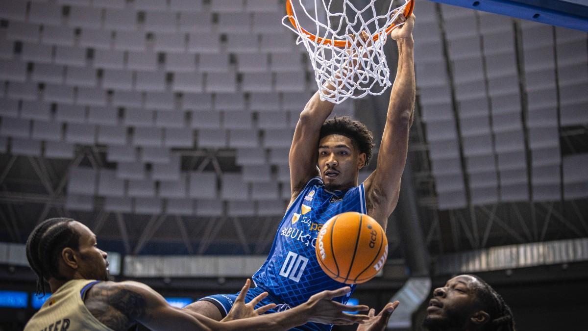 Jermaine Samuels Jr brilló ante el Barça